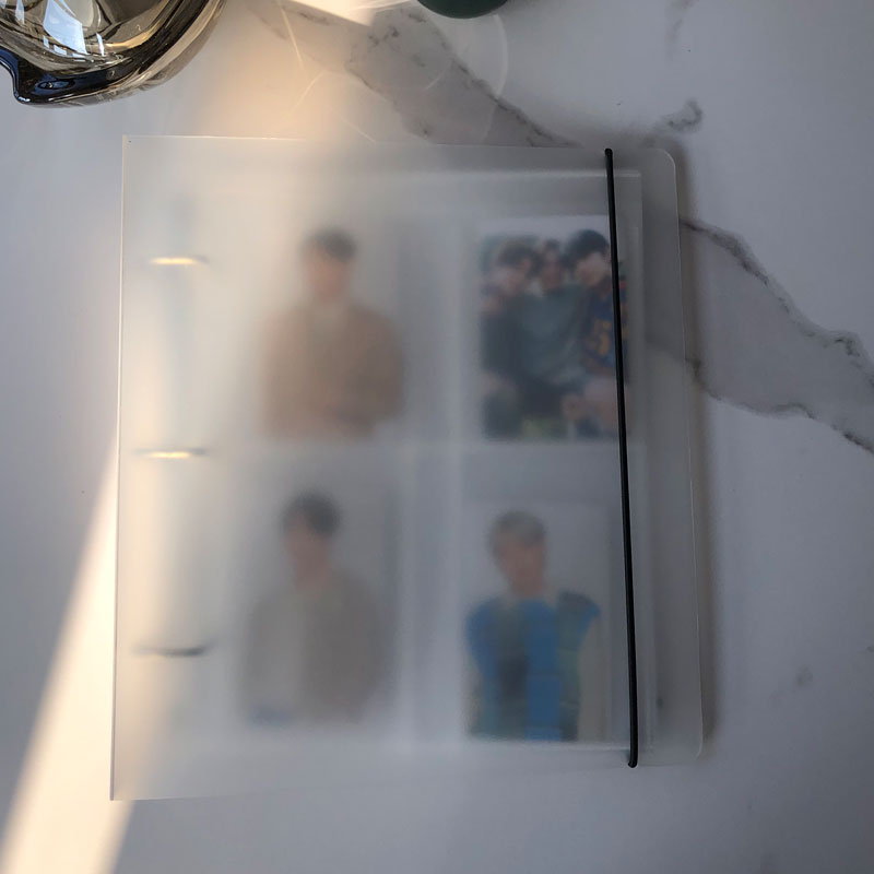 Kpop Photo Card Binder 3 Inch - A5 3 inci Album foto Binder