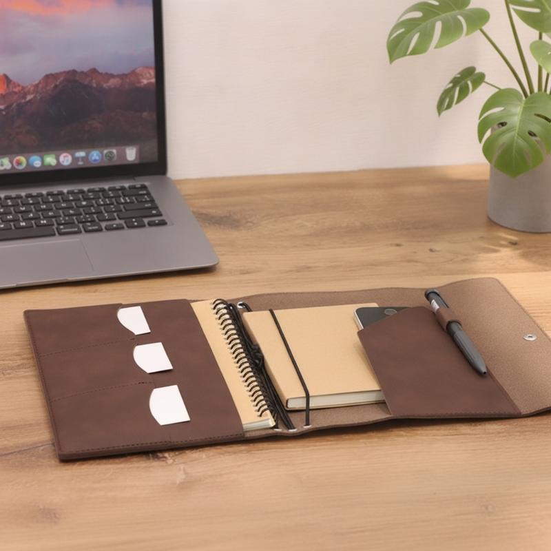 Vintage Leather Journal Notebook - Sampul Jurnal Kulit Vintage | Buku