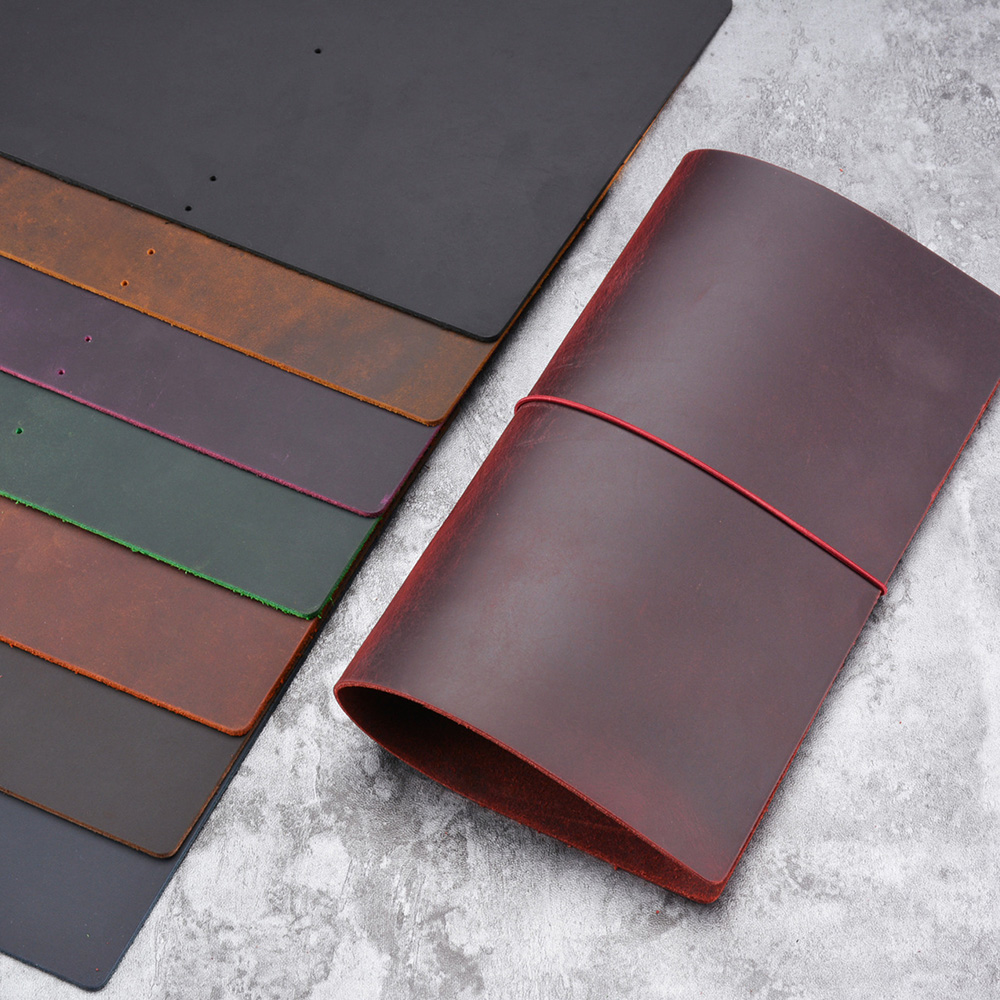 Vintage Leather Journal Notebook - Sampul Buku Catatan DIY Kulit Kuda