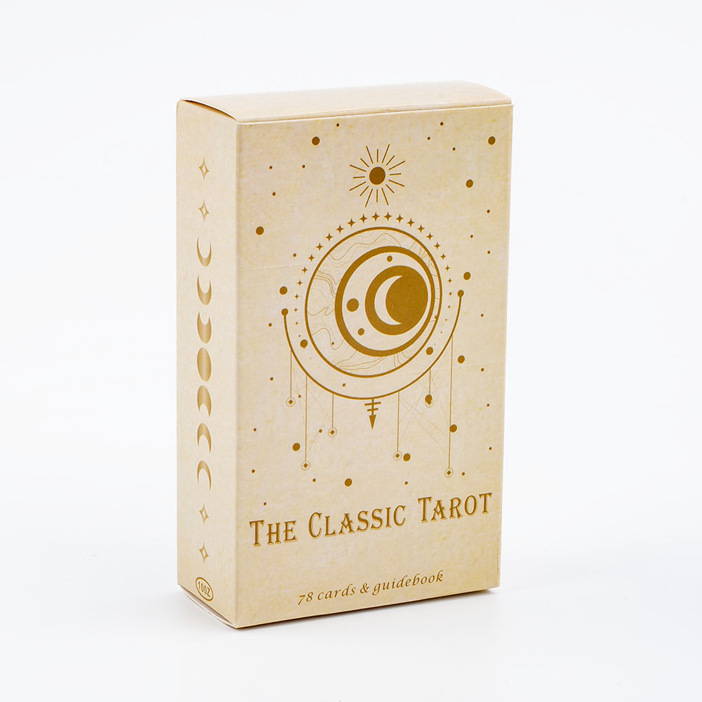 Tarot Deck With Guidebook - Permainan papan Tarot klasik untuk pemula