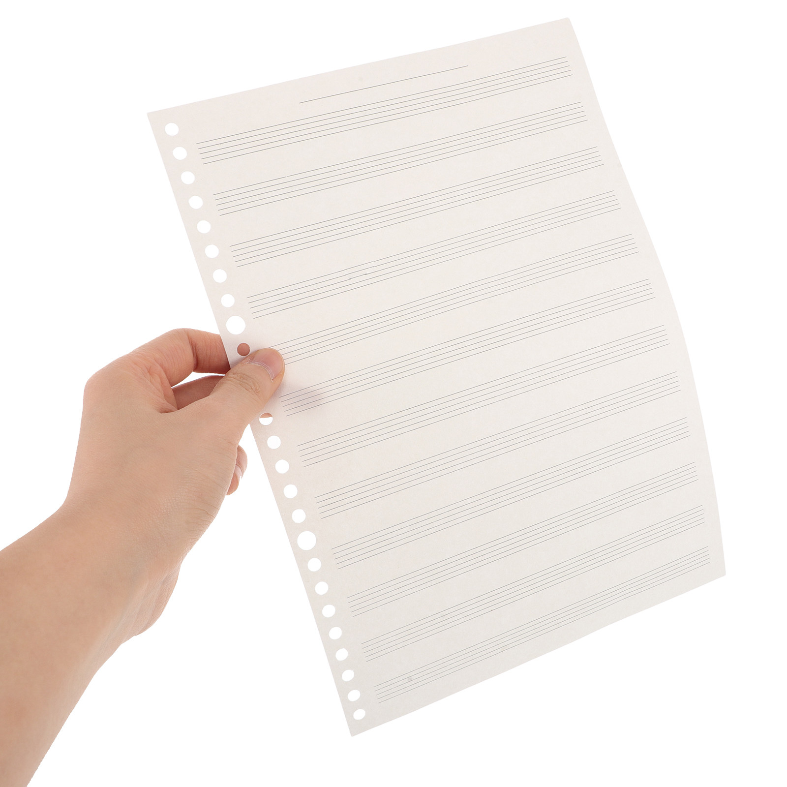 Blank Sheet Music Notebook - Buku Catatan Musik Gitar dengan Kertas