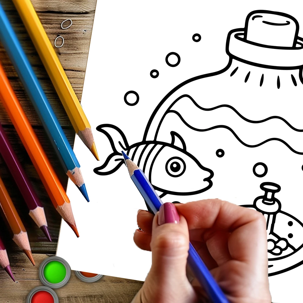 Buku Mewarnai Magic Jar untuk  - Adult Coloring Book Stress Relief ulasan dan harga