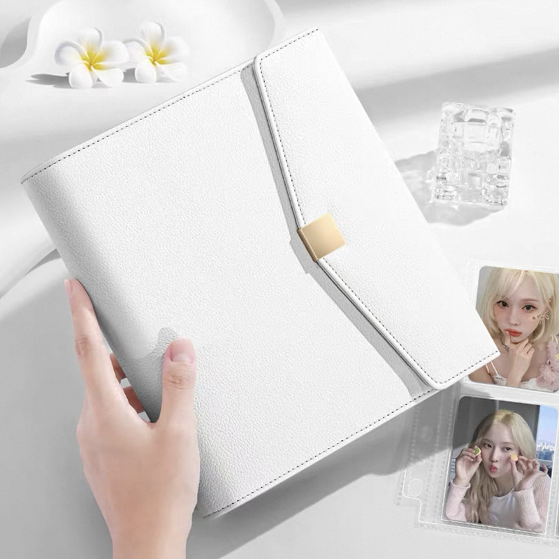 Buku Album Foto Kulit PU Plati - Kpop Photo Card Binder 3 Inch ulasan dan harga