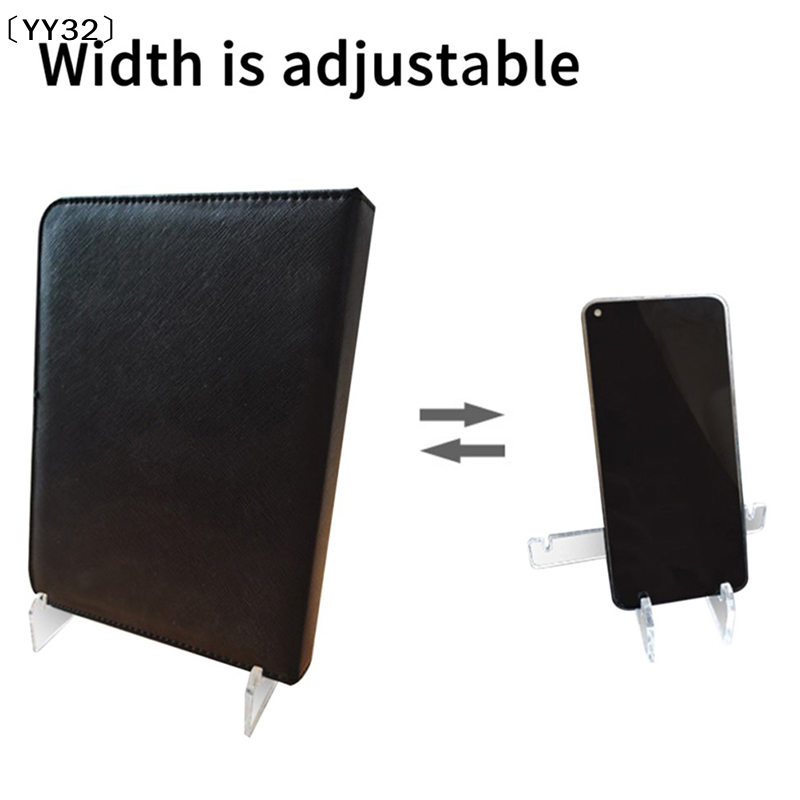 Penyangga Buku Akrilik, Rak Bu - Clear Acrylic Book Stand Holder ulasan dan harga