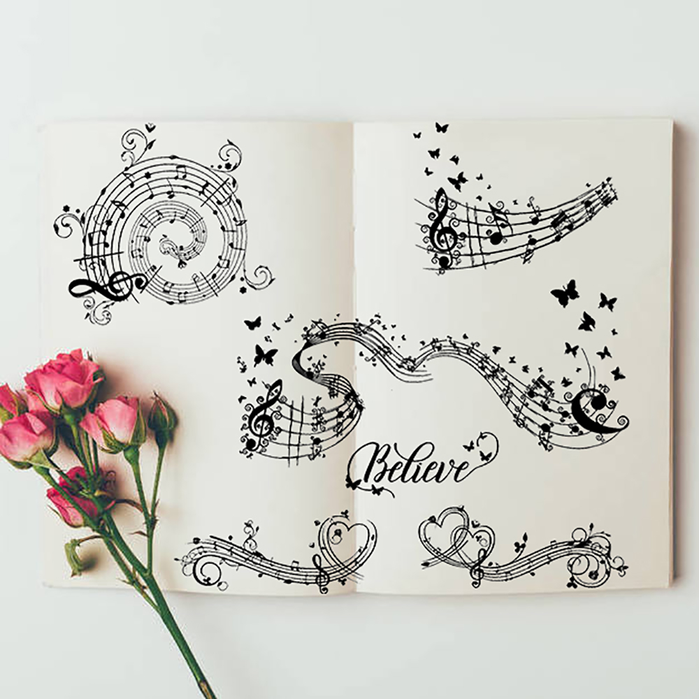 AZSG Music Score | Stempel/Seg - Blank Sheet Music Notebook ulasan dan harga