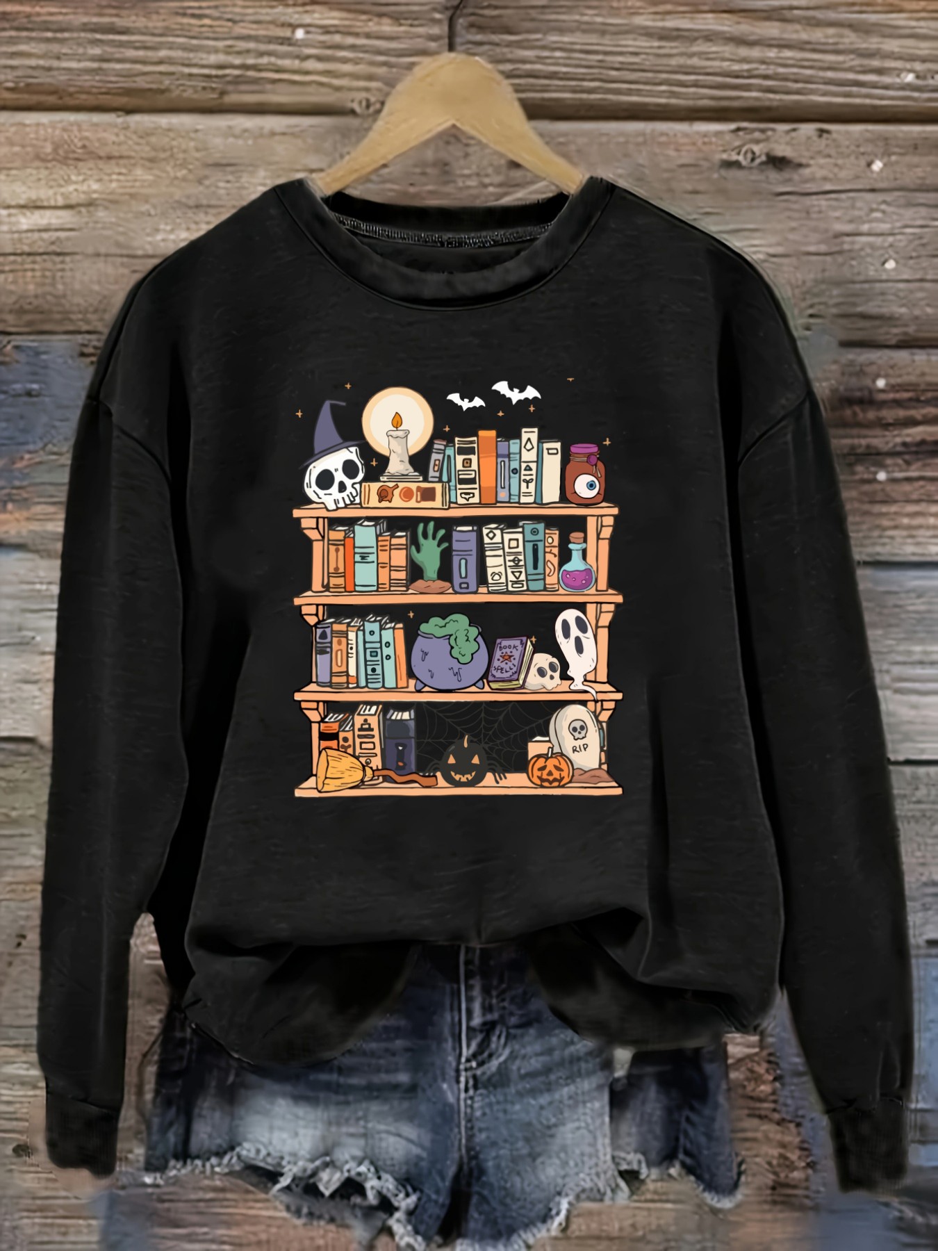 Kaos Wanita Lengan Panjang Kas - Books ulasan dan harga