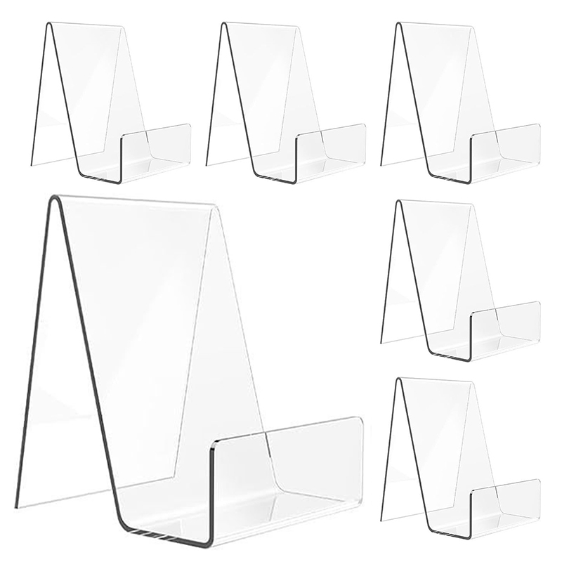Penyangga Buku Akrilik, Bingka - Clear Acrylic Book Stand Holder ulasan dan harga