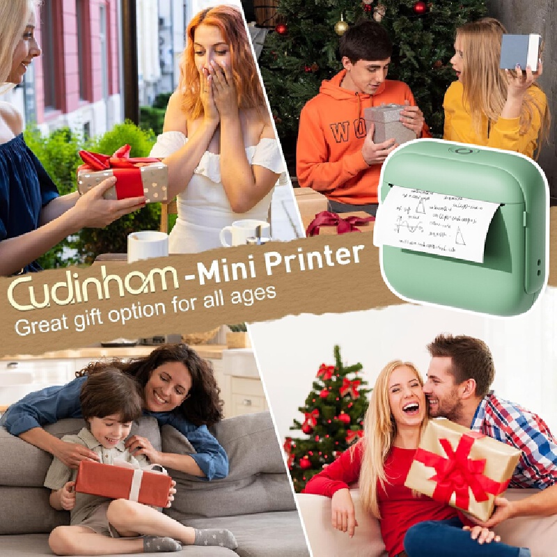 Printer Thermal Bluetooth Mini - Mini Pocket Thermal Printer Paper Roll ulasan dan harga