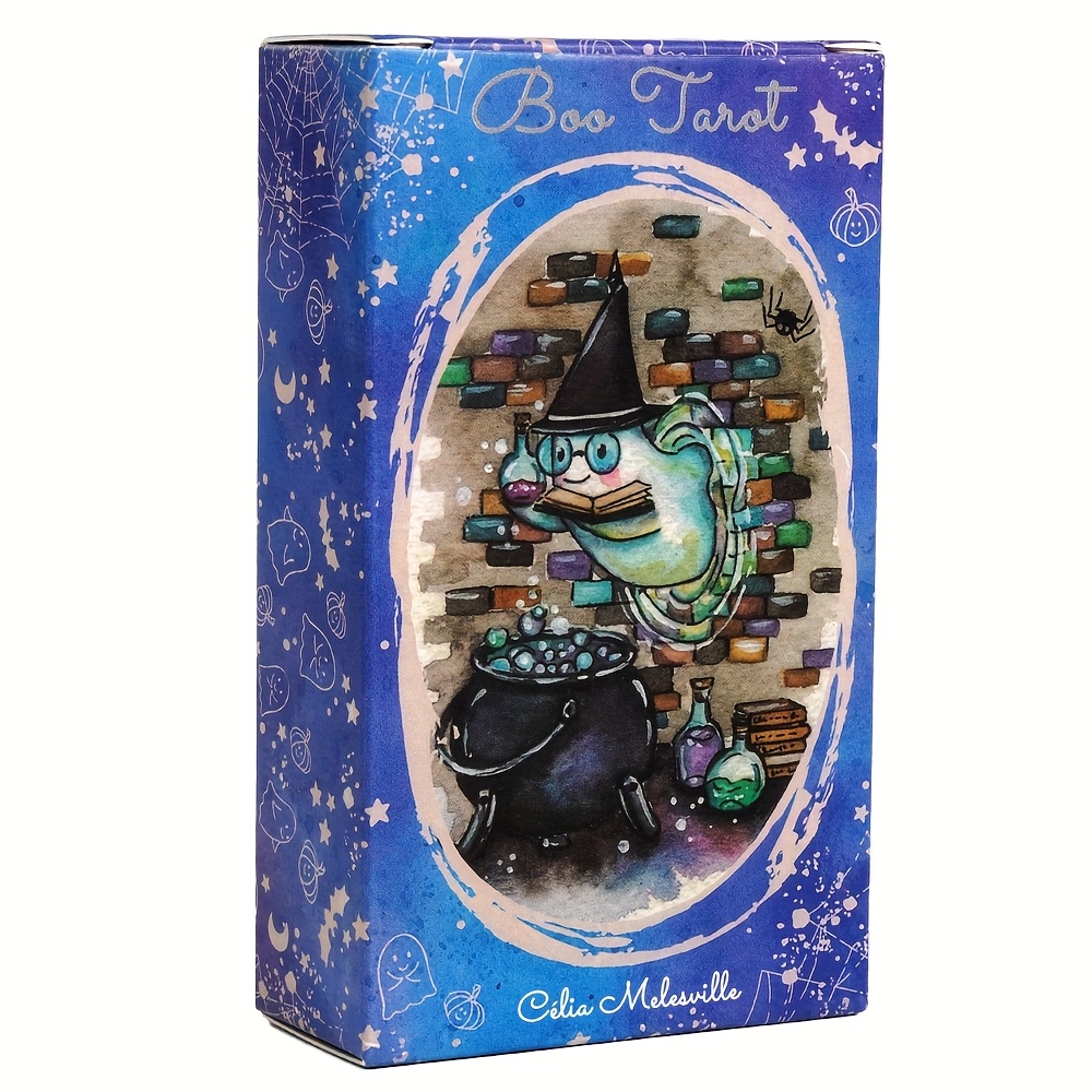 Kartu Baca Hantu Dek Tarot Boo - Tarot Deck With Guidebook ulasan dan harga