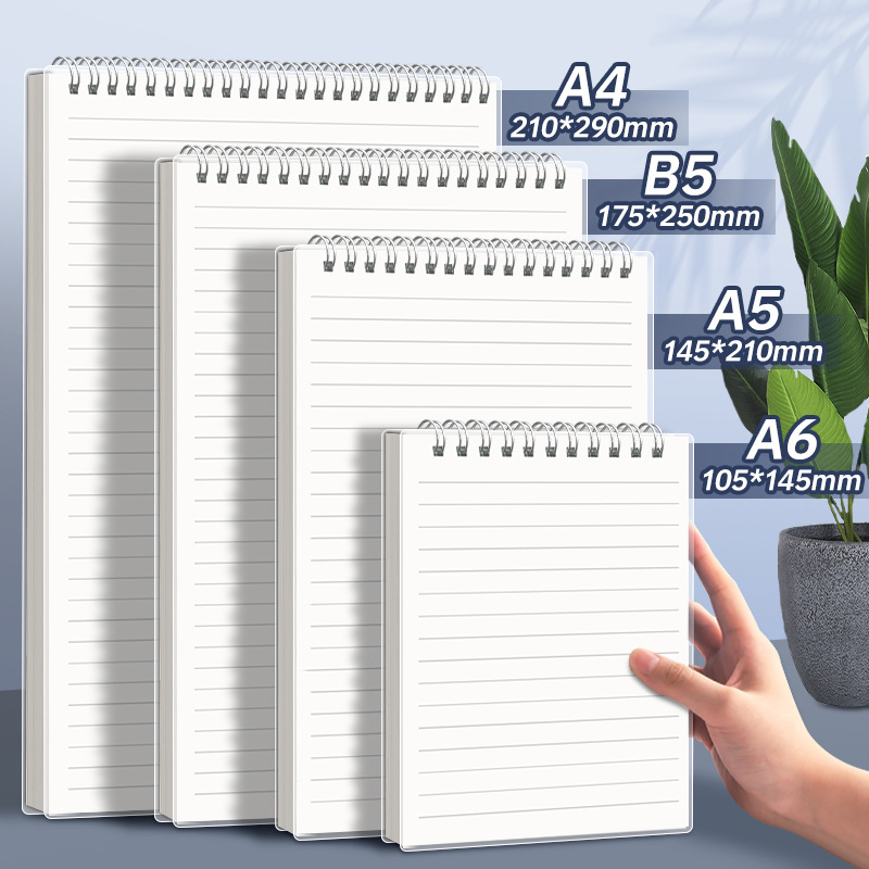 A4 A5 B5 buku Spiral Notebook  - A5 Spiral Dotted Grid Notebook ulasan dan harga