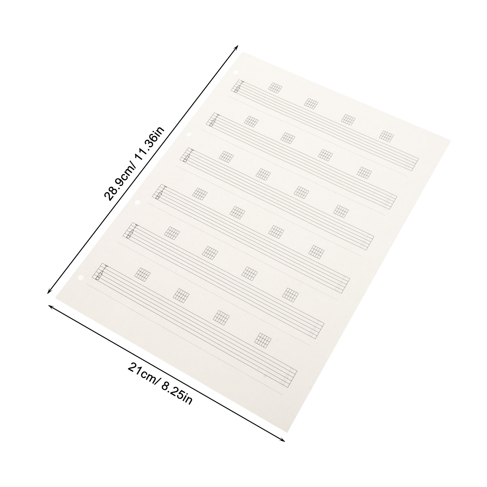 85 Lembar Kertas Tabulatur Git - Blank Sheet Music Notebook ulasan dan harga
